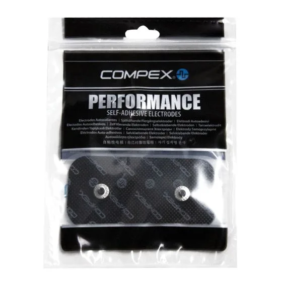Compex Large 2 Snap Electrodes 50x100mm (2) Black elektroodid 1 Compex Large 2 Snap Electrodes 50x100mm (2) Black elektroodid 1