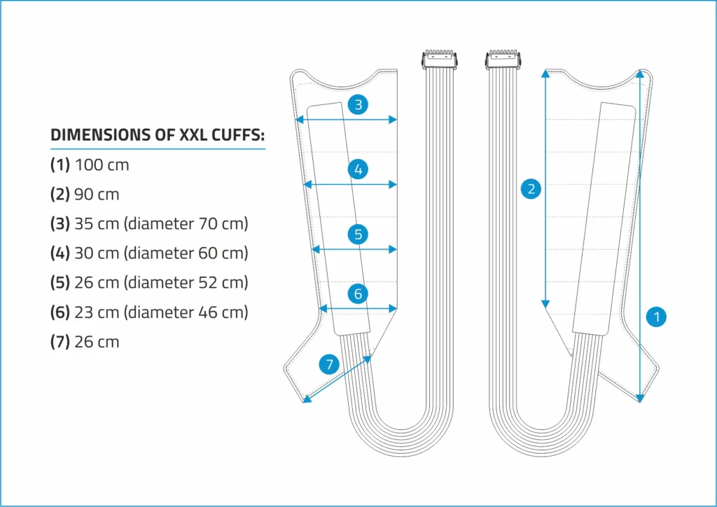 dimensions XXL cuffs