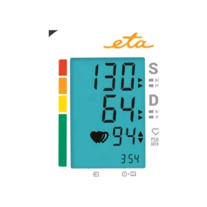 ETA Õlavarre vererõhumõõtja ETA229790000, mälufunktsiooniga, 2 kasutajale. 3