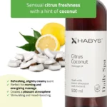 Habys Massaaziõli Tsitrus kookos 500ml (1)