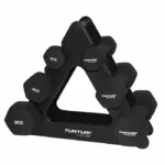 Hantlite komplekt 3 paari hantleid + hoidik, Tunturi