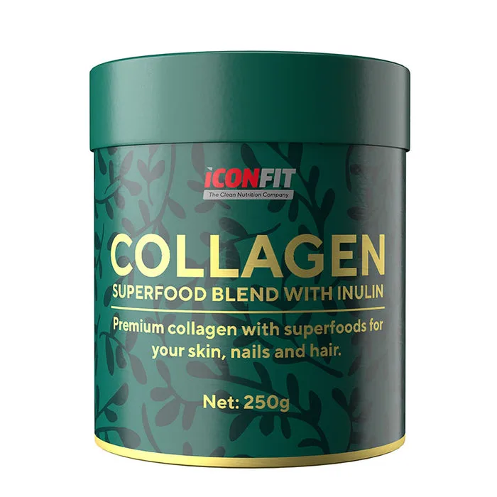 ICONFIT kollageen supertoitude segu inuliinga karusmari ja mustsõstar 250g