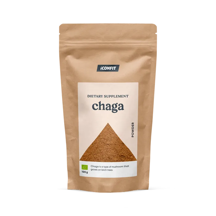 ICONFIT Mahe Chaga Pulber (100g) ICONFIT Mahe Chaga Pulber (100g)