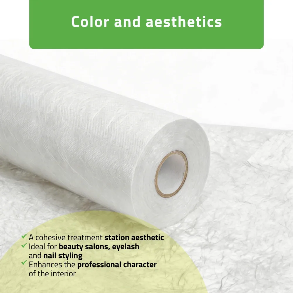 imgi 25 eng pl Non woven medical roll sheet 60 cm x 50 m 15g m2 white 2557 8