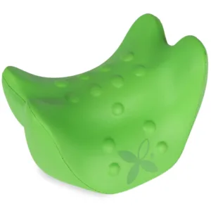 Kaelalihaseid lõdvestav padi 21x16x13cm lime green 0
