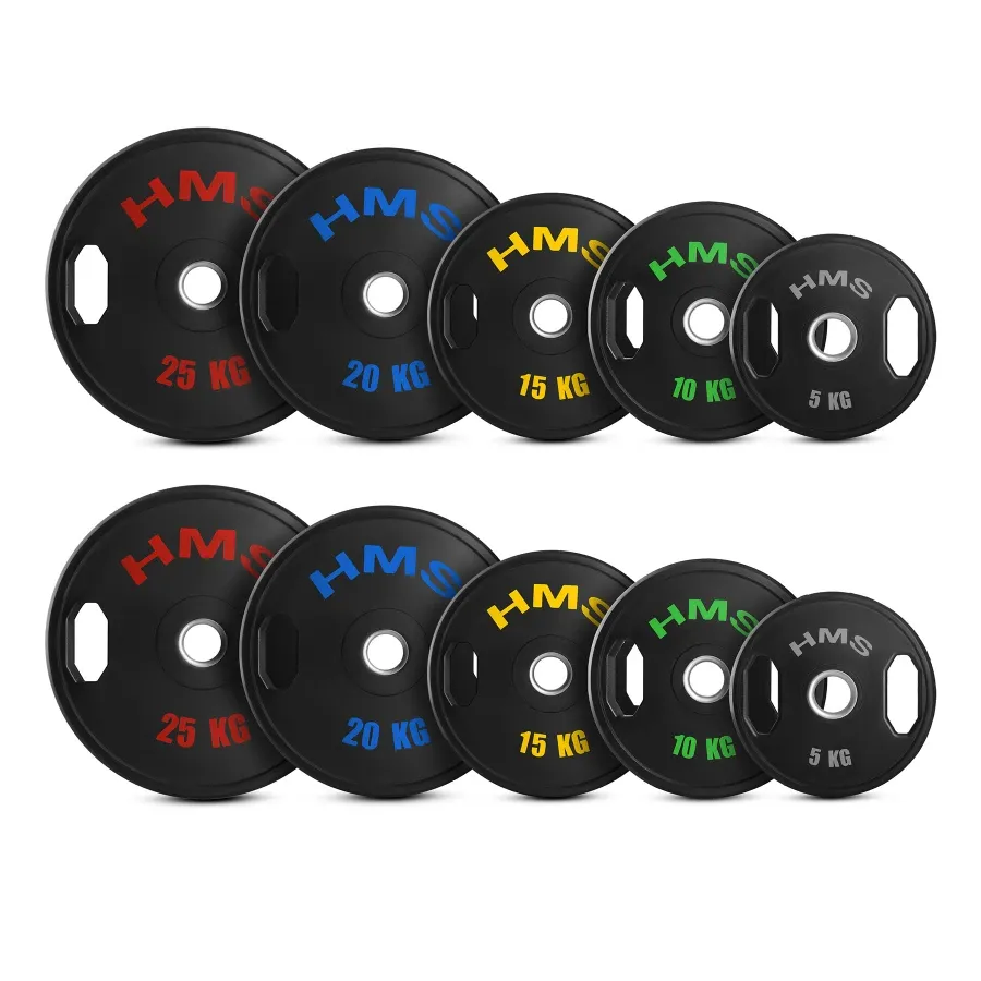 Kangiketaste komplekt RUBBERIZING OLYMPIC PLATES 2 x 5 25 KG (150 KG) HMS0 Kangiketaste komplekt RUBBERIZING OLYMPIC PLATES 2 x 5 25 KG (150 KG) HMS0
