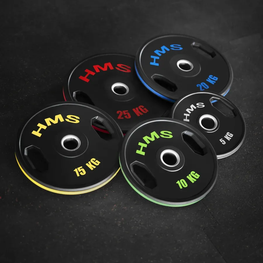 Kangiketaste komplekt RUBBERIZING OLYMPIC PLATES 2 x 5 25 KG (150 KG) HMS2 Kangiketaste komplekt RUBBERIZING OLYMPIC PLATES 2 x 5 25 KG (150 KG) HMS2