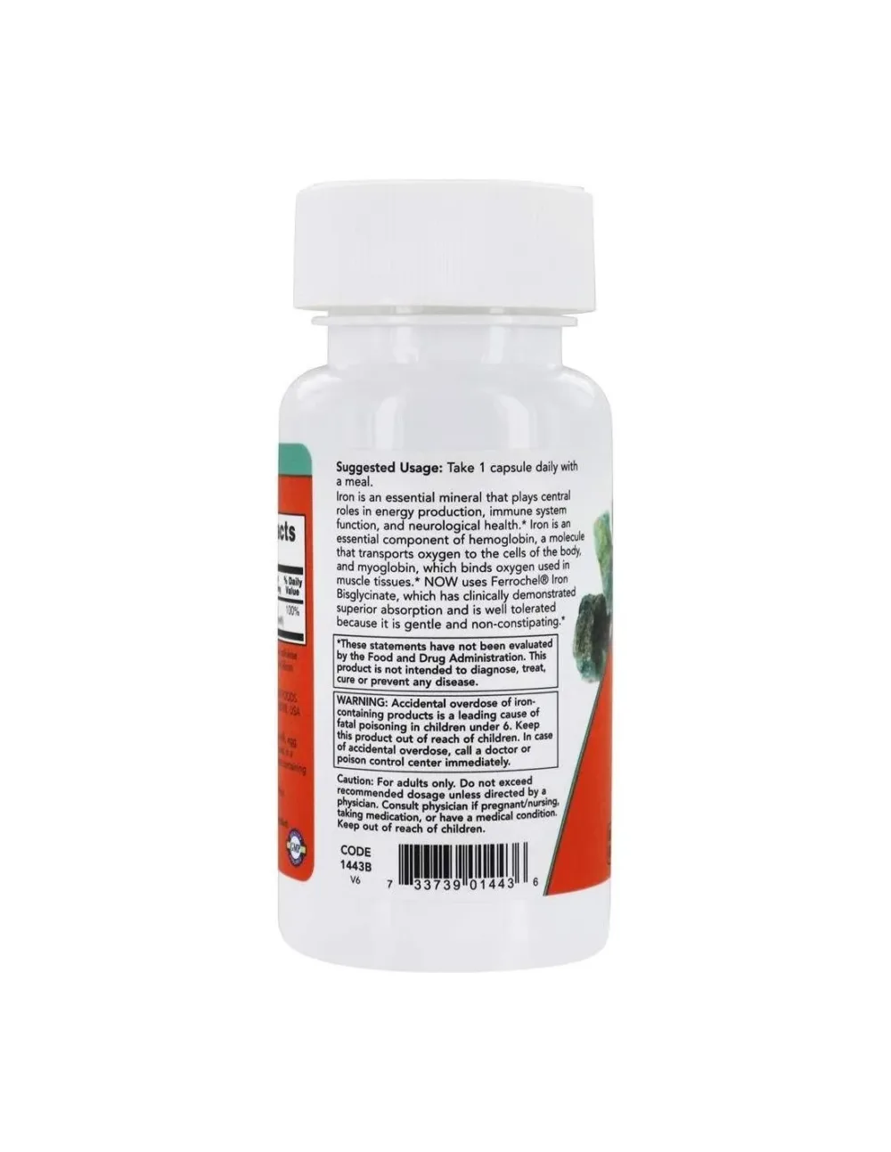 Now Foods, Iron (Raud), 18 mg, 120 Veg kapslit. 2 Now Foods, Iron (Raud), 18 mg, 120 Veg kapslit. 2