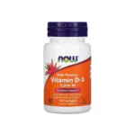 Now Foods, Vitamin D3 (Vitamiin D3), 50 mcg (2000 IU), 120 geelkapslit 2