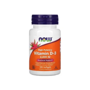 Now Foods, Vitamin D3 (Vitamiin D3), 50 mcg (2000 IU), 120 geelkapslit 2