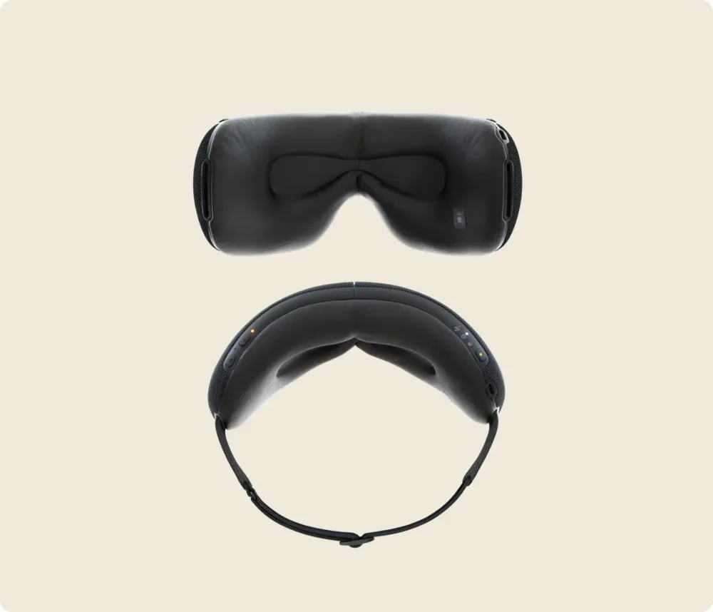 Therabody SmartGoggles silmamasseerija 2nd Gen, must4 Therabody SmartGoggles silmamasseerija 2nd Gen, must4