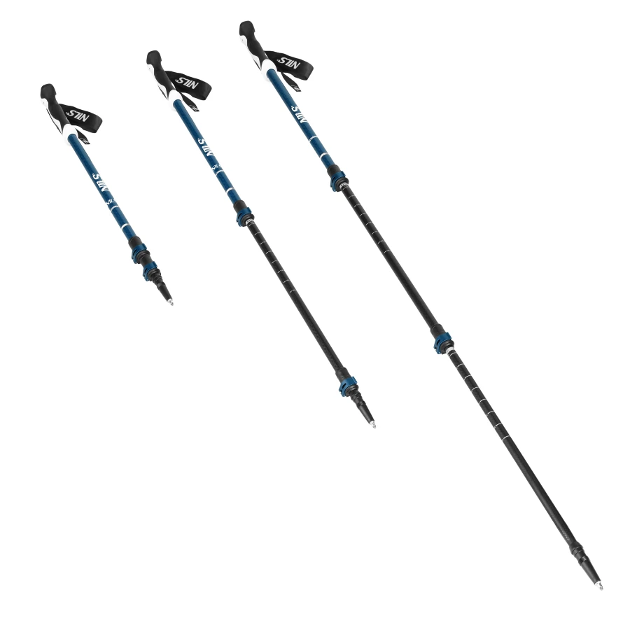 TK8601 sinised alumiiniumist matkakepid (NILS) (3) TK8601 sinised alumiiniumist matkakepid (NILS) (3)