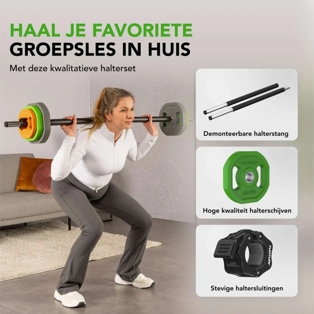 Tunturi tõstekangikomplekt Aerobic Pump 20 kg 0
