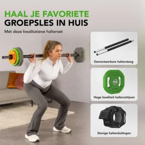 Tunturi tõstekangikomplekt Aerobic Pump 20 kg 0