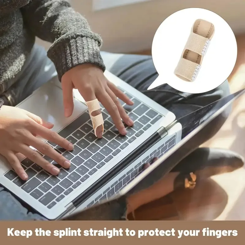 Universaalne alumiiniumtoega sõrmelahas finger splint beež (5) Universaalne alumiiniumtoega sõrmelahas finger splint beež (5)