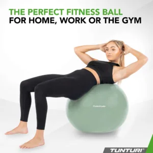 Võimlemispall TUNTURI Gym Ball 90cm, Anti Burst, Mint4