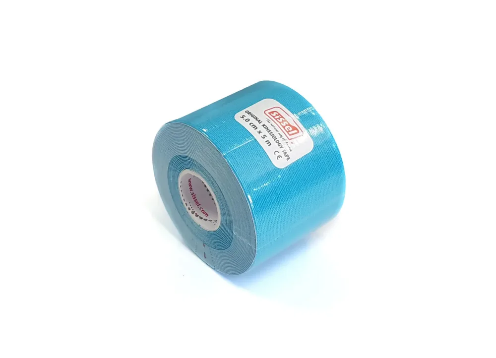 Sissel Kinesiology Tape2 SISSEL® Kinesioloogia kinesioteip, 5 cm x 5 m, sinine - Image 2