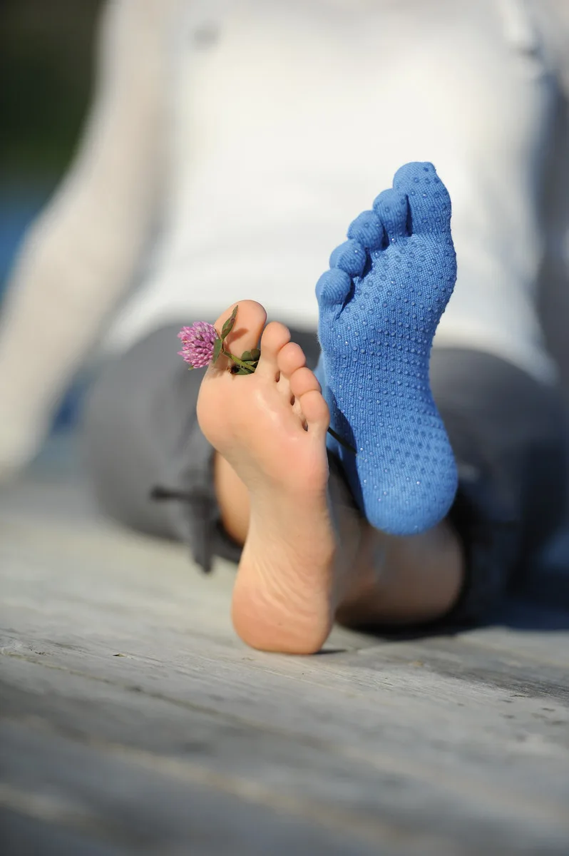 Sissel Pilates_Socks6 SISSEL Pilatese varvassokid- S/ M (35-39) taevasinine - Image 4