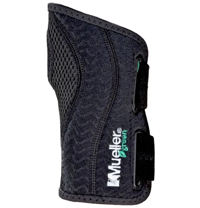 wrist brace green leftright Mueller Randme ortoos GREEN LINE vasakule käele - Image 1