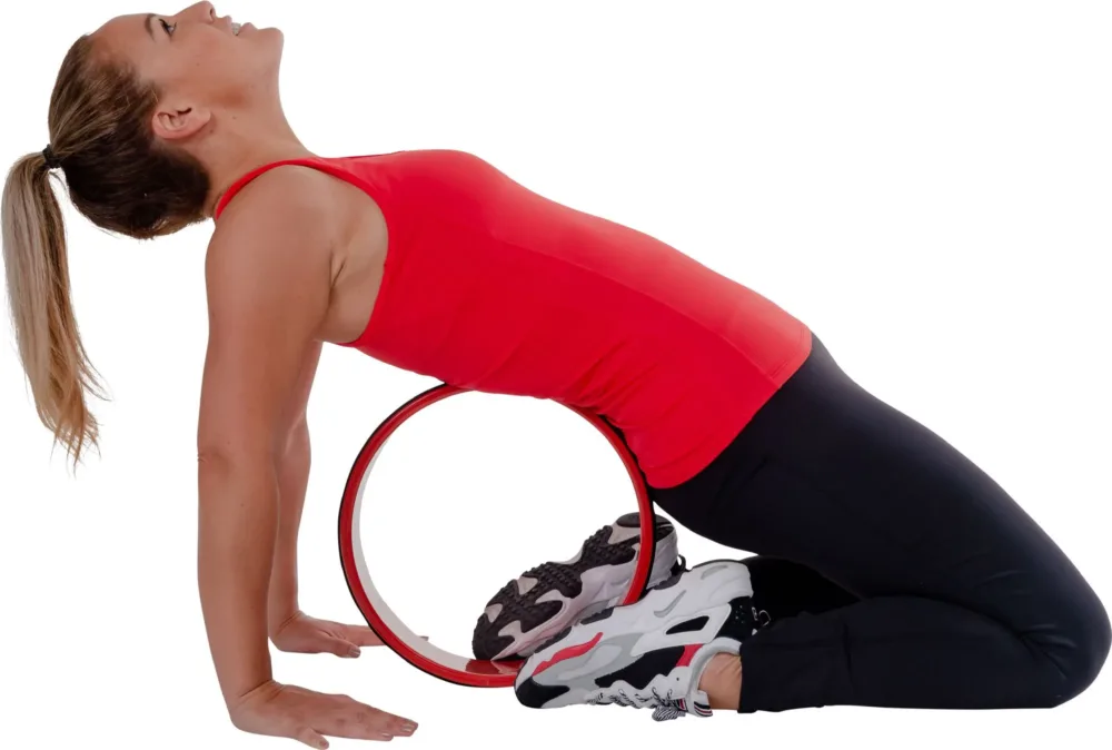 yoga wheel medpointist Pure 2Improve Jooga ja pilatese ratas 34cm - Image 4