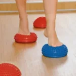 SISSEL® Spiky Dome, komplektis 2tk pilatese poolikud joogapallid