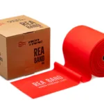 REA Võimlemislint rullis 46m x12,8cmx0.2mm punane