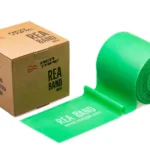 REA Võimlemislint rullis 46mx12,8cmx0.25mm roheline - keskmine