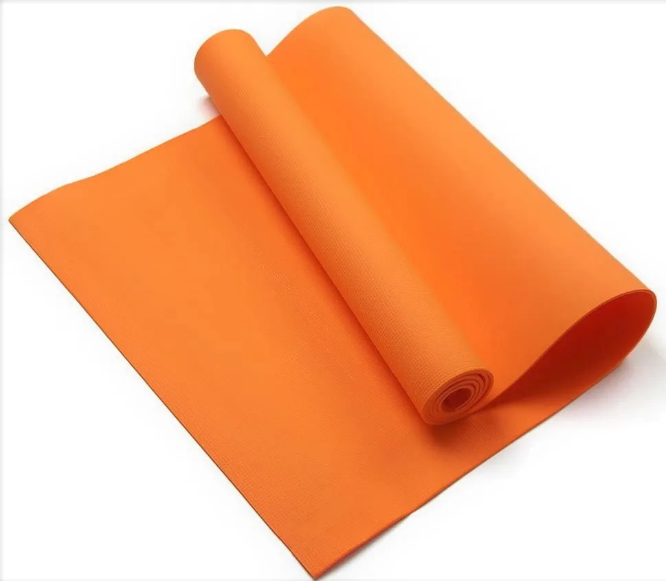 Yogamatorange Õhuke kummine joogamatt 800x1800x4mm värvivalik - Image 1
