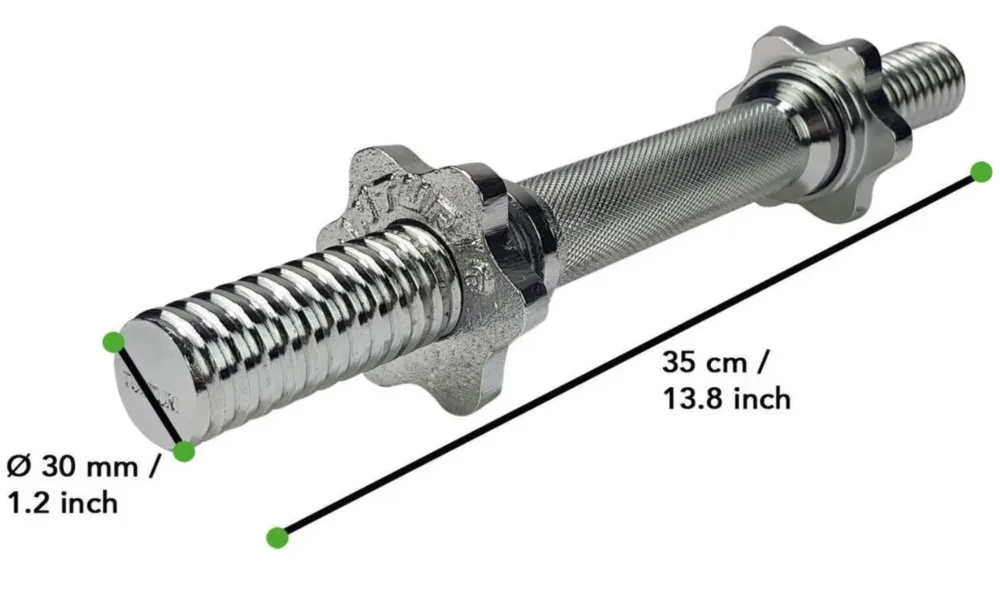 tunturi10kghandle Hantel raskustega 10kg Tunturi 1tk - Image 3