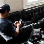 Air Relax PRO, tootekood 11000- – seanss diivanil nutitelefoniga