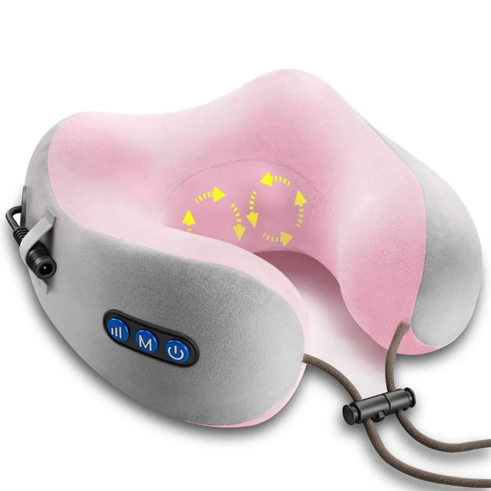 u-kujuline-massaazipadi-keerlevad-munad Medpoint Akuga kaela masseerija / reisipadi - Image 1