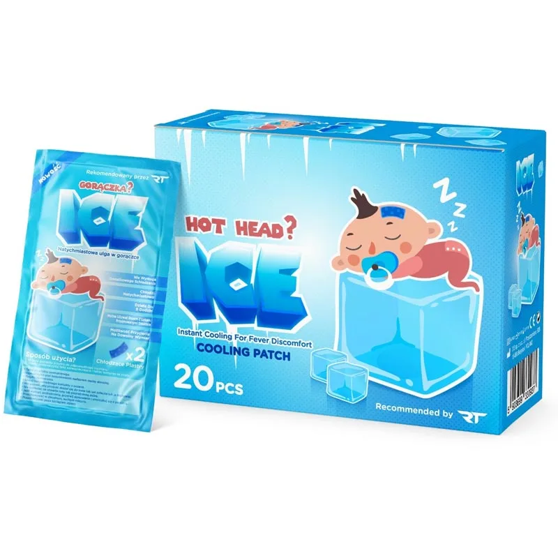 külmakleebis-beebidele Jahutav palavikuplaaster lastele 1tk - Image 1