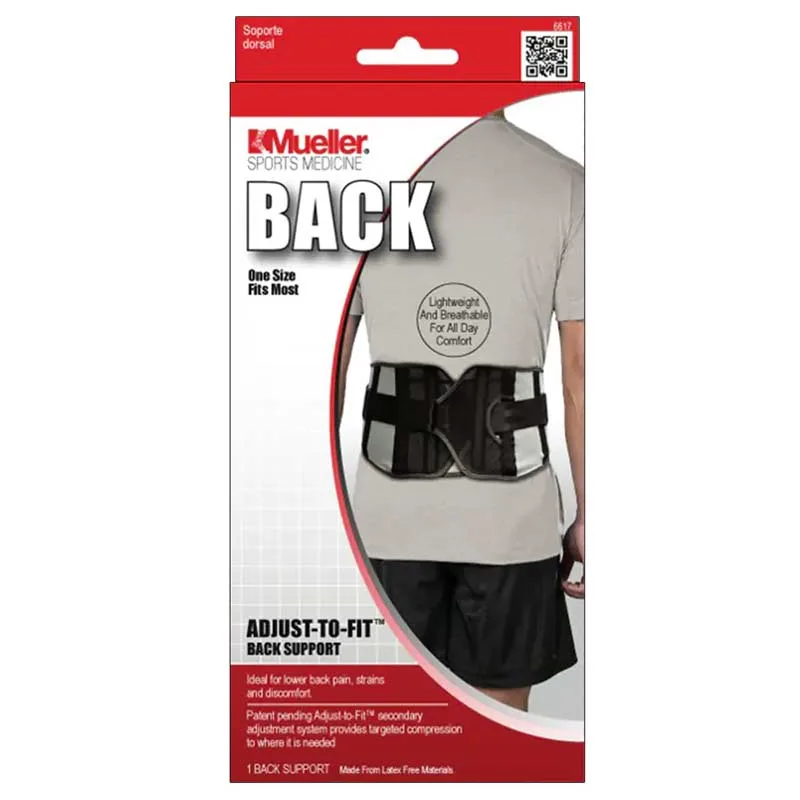 6617DE Mueller kohandatav Tugiside alaseljale Adjust-to-fit - Image 3