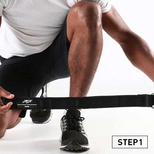 PTP-straps-medpointstep1 PTP ELITE pahkluu kinnitusrihmad - Image 5