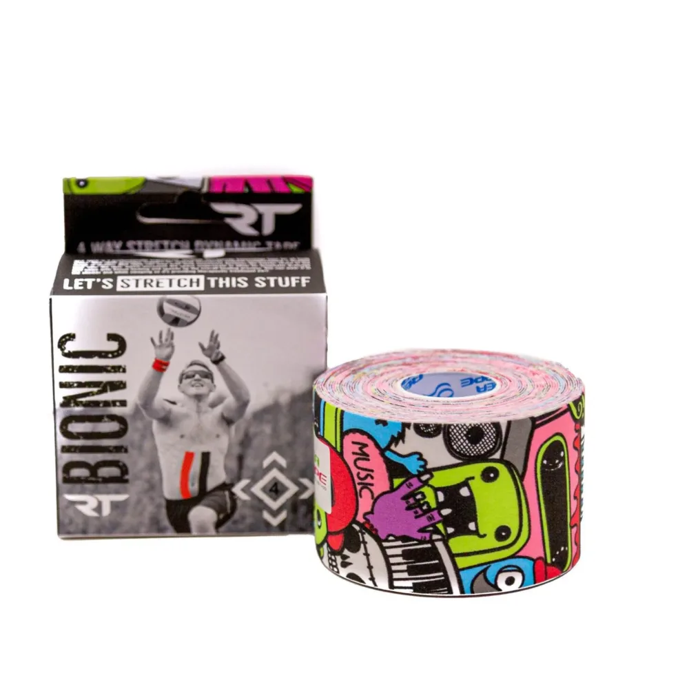 dünaamiline music rea tape REA Bionic dünaamiline nailonist kinesioteip - Image 1
