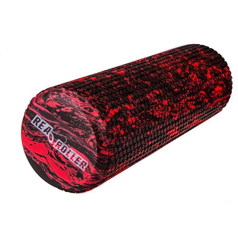 rea-snake-roller REA poolpehme massaažirull punane-must 45x15cm - Image 1