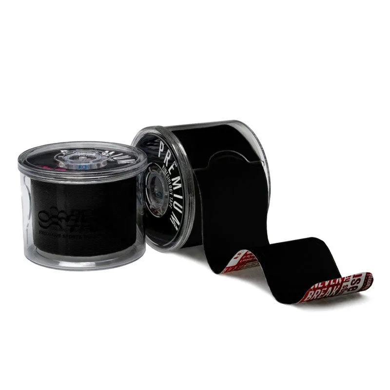 reapremium-must REA Kinesioteip PREMIUM  5cm x 5m Must - Image 1