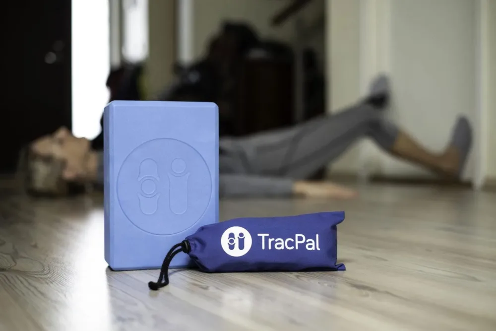 trackpal-pilt TracPal komplekt - Enese traktsiooni rihm, pikendus, reisikott ja joogaplokk - Image 6