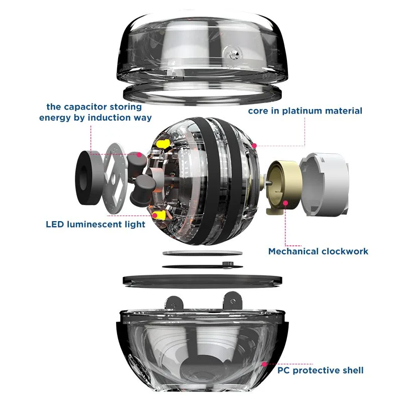 booster wrist ball sisu Booster Güroskoopiline pall autostart + kohver - Image 4