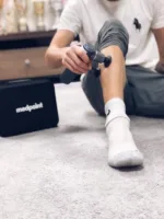 Medpoint kahe peaga massaažipüstol mini twin, sinine - Image 4