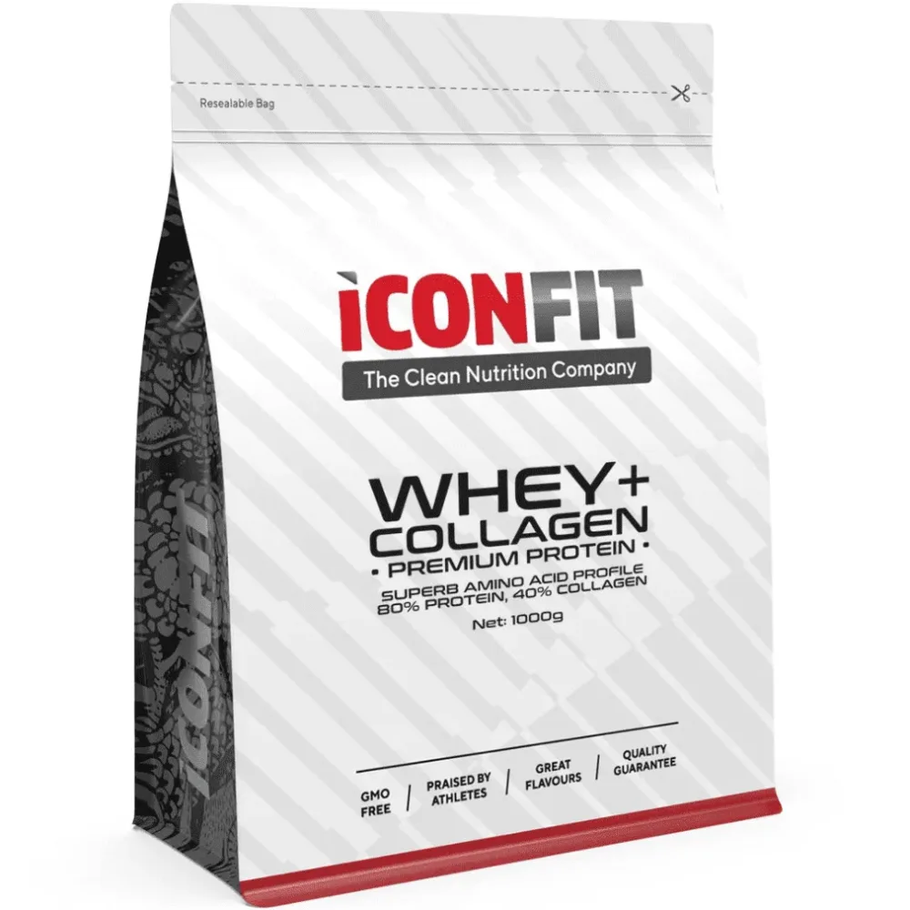 ICONFIT WHEY+ Co ICONFIT WHEY+ Collagen • Premium Protein 1KG Kott - Image 1