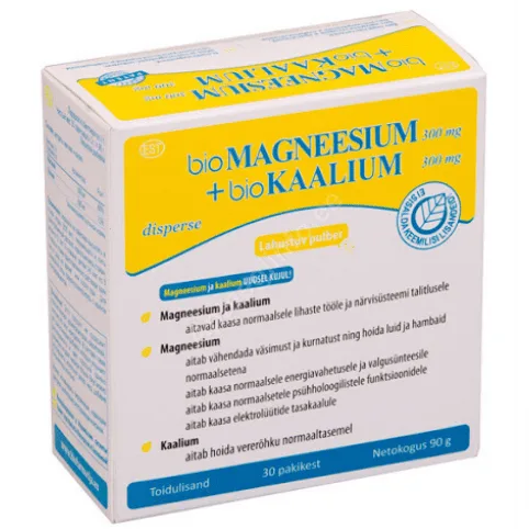 biomagneesium ja kaalium BIO magneesium ja kaalium (N30) - Image 1