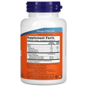 Now Foods Omega-3 rasvhape septsifikatsioon