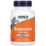 Now Foods, Selenium (Seleen), 200 mcg, 90 kapslit