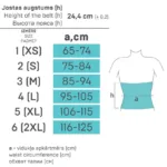 Elastne meditsiiniline operatsioonijärgne pehme vöö, beež suurused