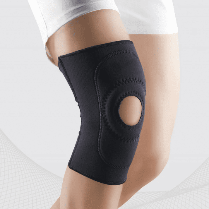 Medical knee orthosis with elastic metal supports - Medpoint