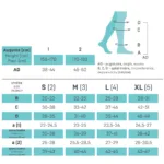 Reisi ja igapäeva kõrged kompressioonsokid unisex, kompressioon 18-21mmHg - Image 3