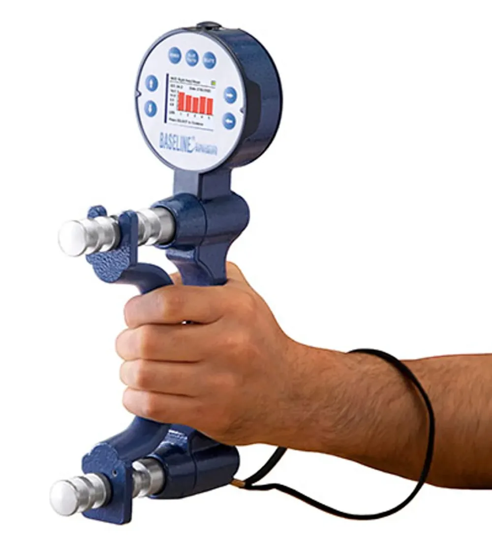 Baseline BIMS Digital 5 Position Grip Dynamometer Deluxe Model Baseline BIMS Digital 5 Position Grip Dynamometer Deluxe Model