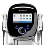 Chattanooga Intelect Mobile 2 ultraheliseade eestvaates, puuteekraan ja aplikaatori hoidikud
