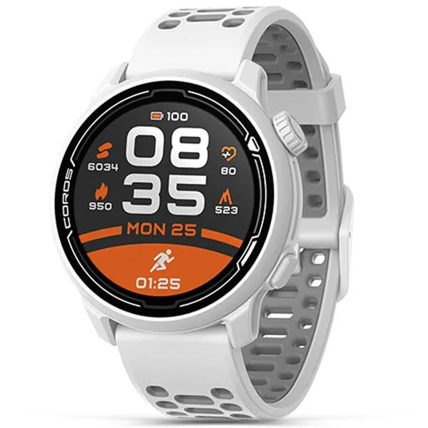 coros pace 2 premimum gps spordikell valge silikoon